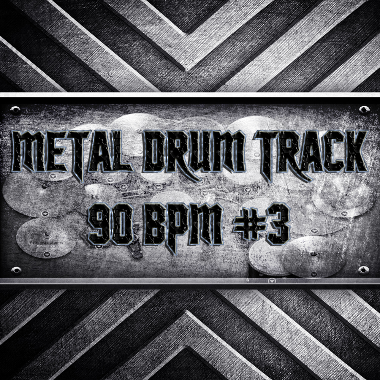 Slow Extreme Metal Drum Track 90 BPM Arnaud Krakowka