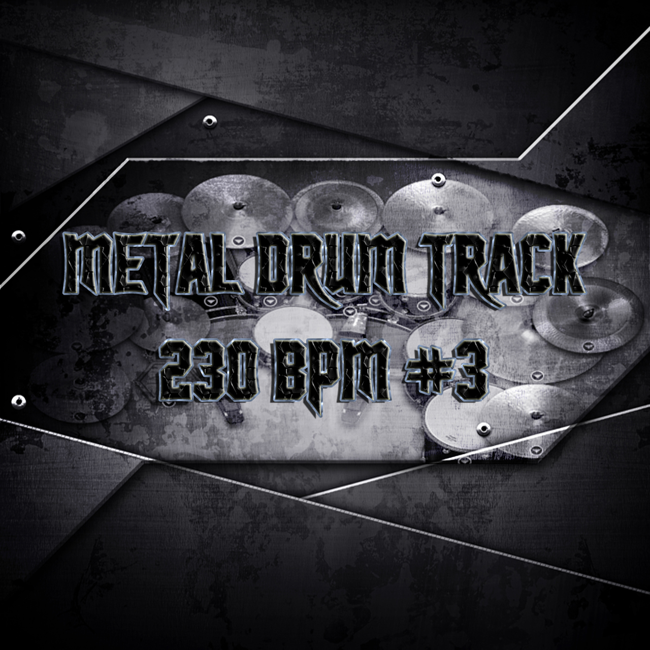 Mega Aggressive Metal Drum Track 230 BPM | Preset 2.0 - Arnaud Krakowka
