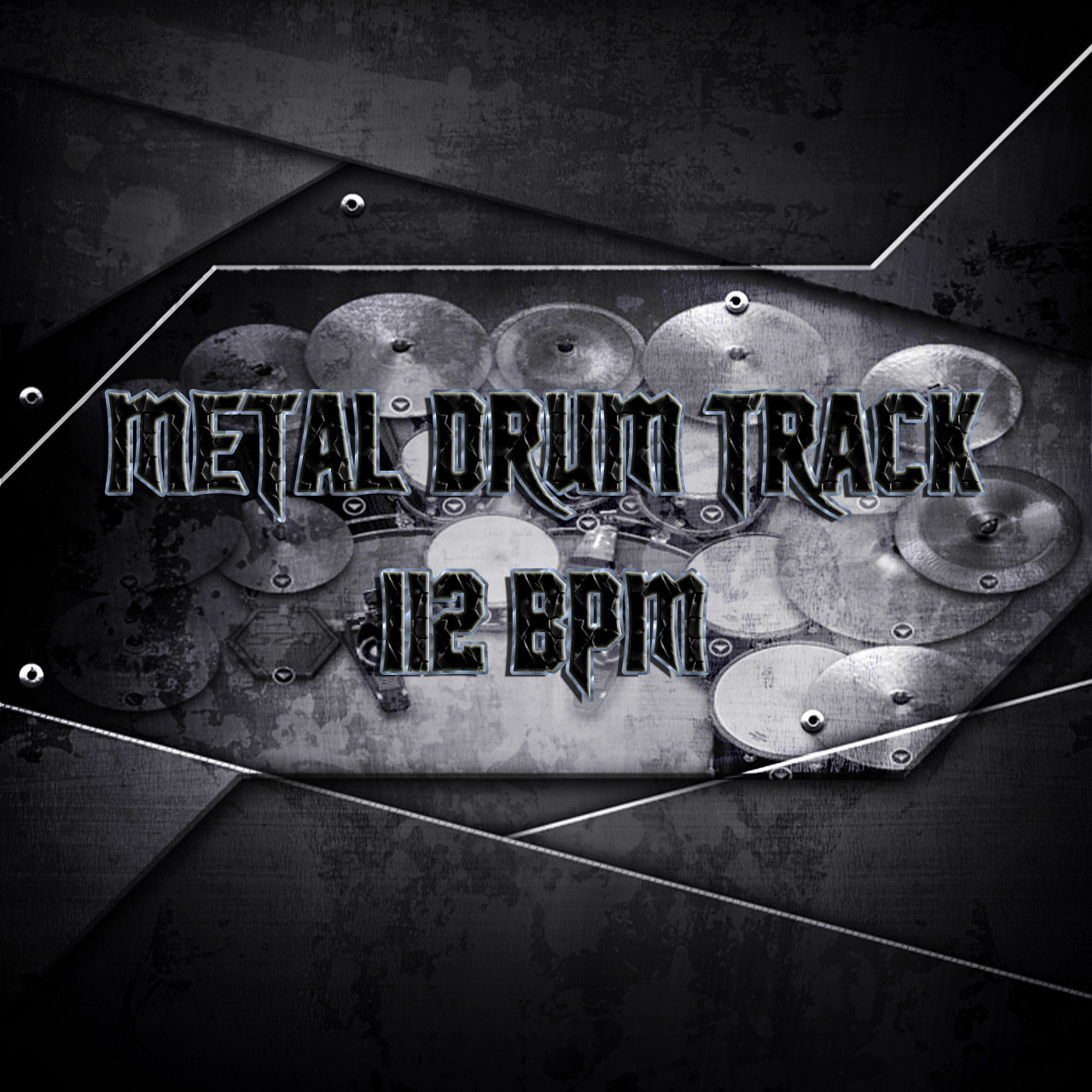 Groovy Metal Drum Track 112 BPM | Preset 2.0