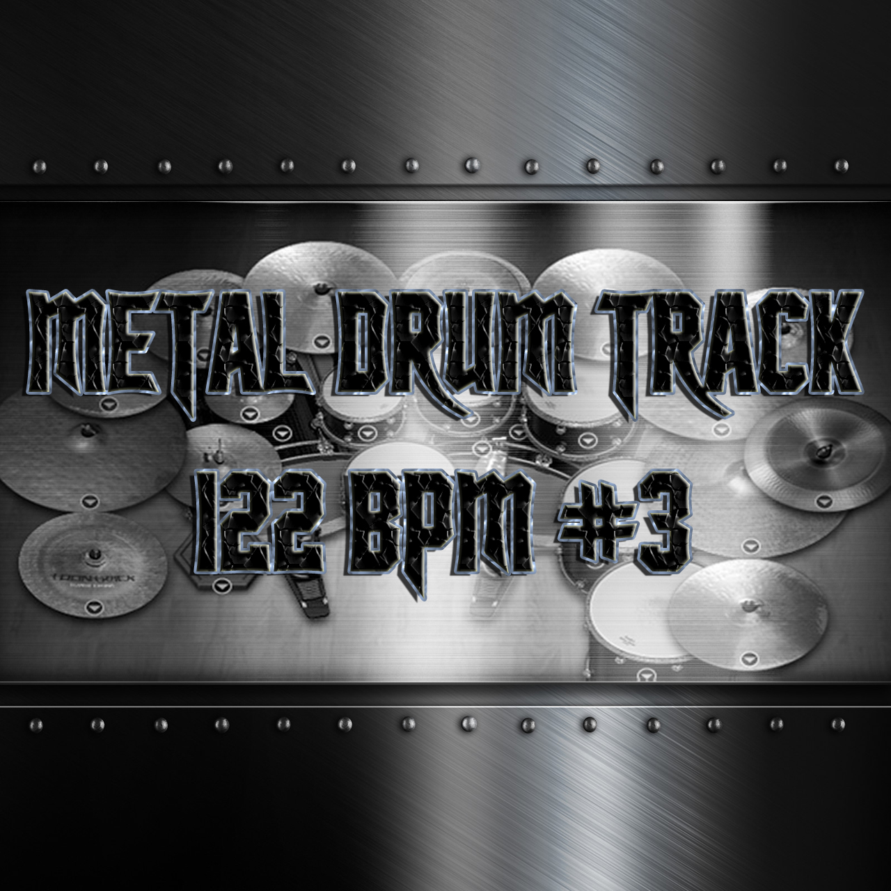 Super Easy Metal Drum Track 122 BPM | Preset 3.0