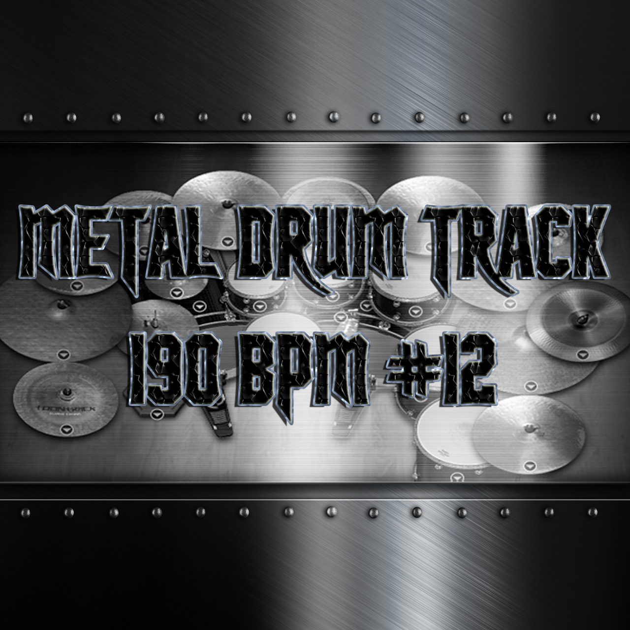 Modern Metal Drum Track 190 BPM | Preset 3.0
